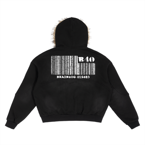BRAIN4OG FUR HOODIE
